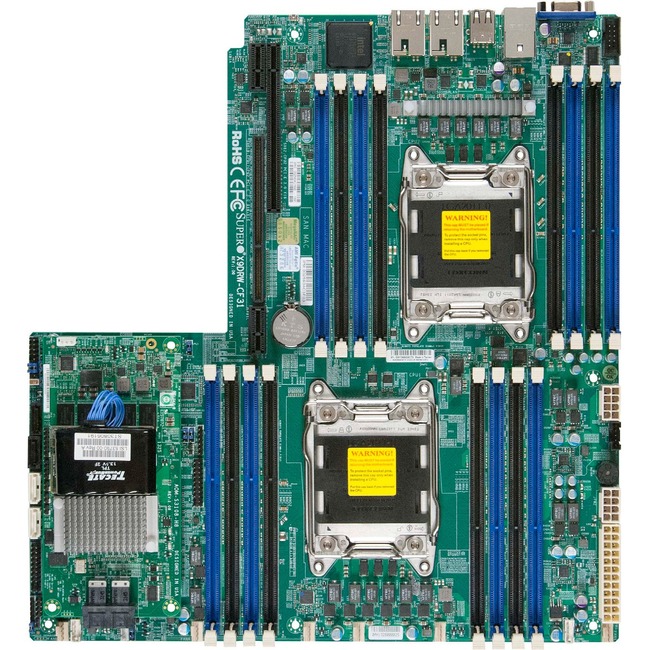 Supermicro マザーボード MBD-X9DRW-3TFB LGA2011 C606 DDR3 PCI