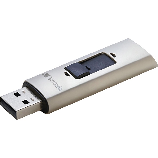 Verbatim 47691 256GB 'n' Go Vx400 USB 3.0 Flash Drive – Silver – Dihuni