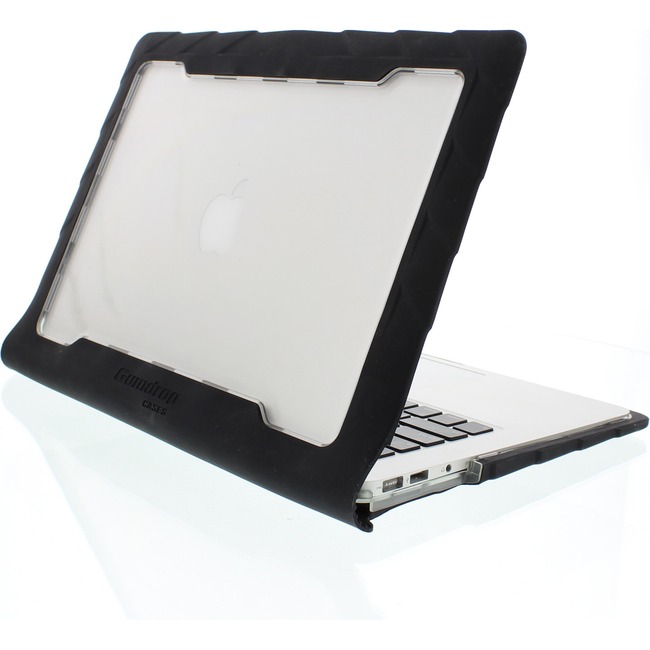 Gumdrop DT-MBA13-BLK_SM Drop Tech Case for MacBook Air – Black, Smoke