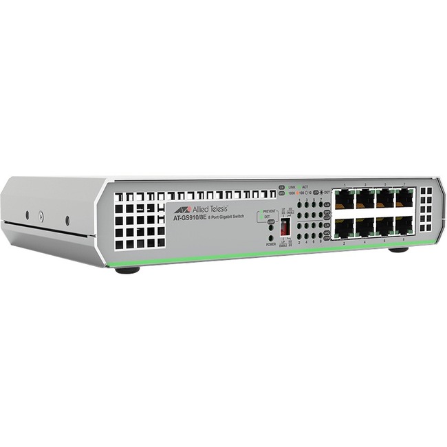 Allied Telesis AT-GS910/8E-10 8-Port 10/100/1000T UnManaged Switch