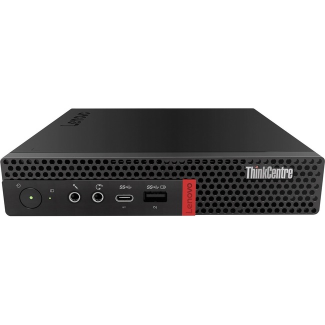 Lenovo 11A4000VUS ThinkCentre M75q-1 Desktop Computer - AMD Ryzen 3 3200GE  3.30 GHz - 4 GB RAM DDR4 SDRAM - 500 GB HDD - Tiny - Raven Black