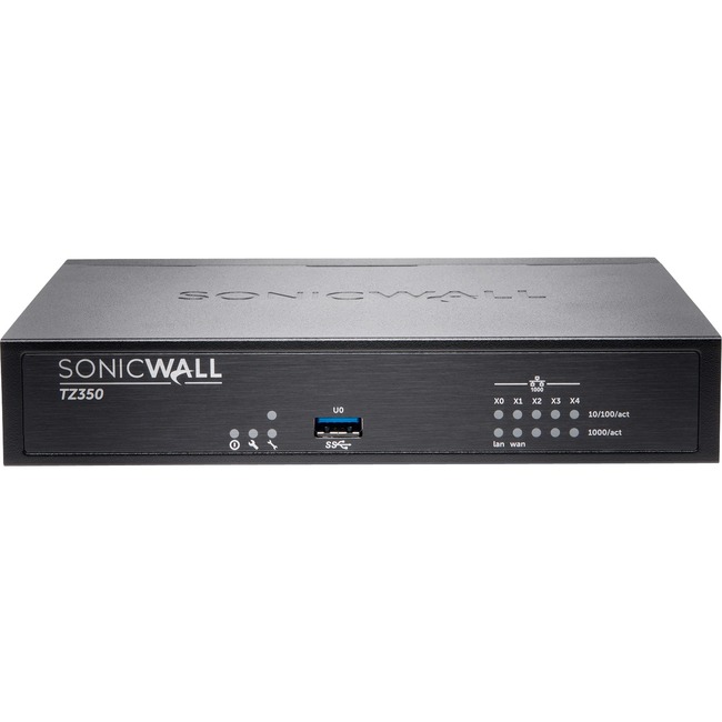 SonicWall 02-SSC-1843 TZ350 with 1-year TotalSecure Advanced Edition