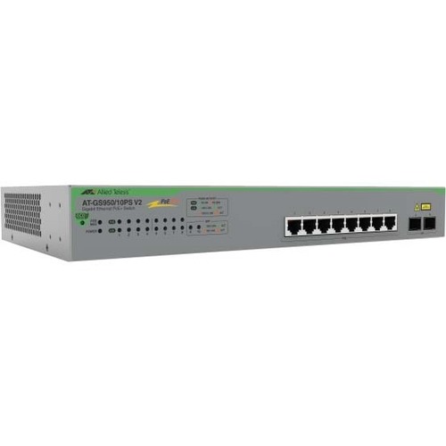 Allied Telesis AT-GS950/10PS V2-10 GS950/10PS V2 Ethernet Switch