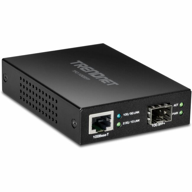 TRENDnet TFC-10GSFP 10GBase-T to SFP+ Fiber Media Converter